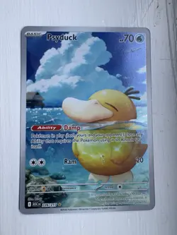 Psyduck 226/217 Ascended Heroes Pokemon TCG Card Full Art Pack Fresh - Image 1