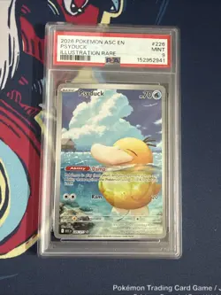 2026 POKEMON ASC EN-ASCENDED HEROES ILLUSTRATION RARE #226 PSYDUCK PSA 9 - Image 1
