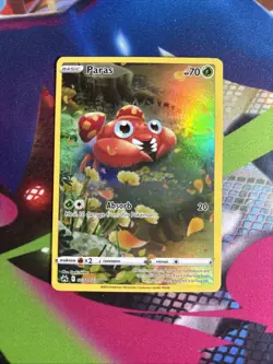 Paras GG32/GG70 - Crown Zenith Galarian Gallery Full Art Holo Pokemon TCG NM - Image 1