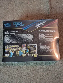 Crown Zenith Pokemon Center Elite Trainer Box Plus ETB - New Factory Sealed - Image 3
