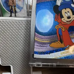 Topps 2023 Chrome Disney 100 #190 Sorcerer's Apprentice Mickey /150 Rainbow Foil - Image 5