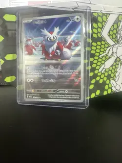 Pokemon TCG Delibird 152/132 Illustration Rare Mega Evolution Card - Image 1