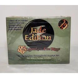 Legends Of The Five Rings Dragon Clan Stronghold Starter Set Jade Ed. 1998 New - Image 1