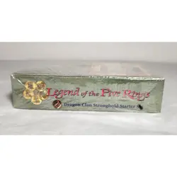 Legends Of The Five Rings Dragon Clan Stronghold Starter Set Jade Ed. 1998 New - Image 3