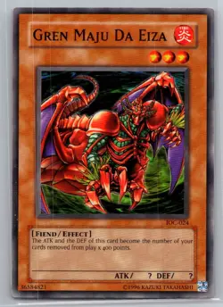 Invasion of Chaos #IOC-024 Gren Maju Da Eiza - VG - Image 1