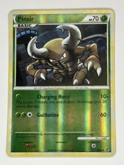 Pinsir 32/90 - Pokemon - HGSS Undaunted - Reverse Holo Uncommon - NM - Image 1