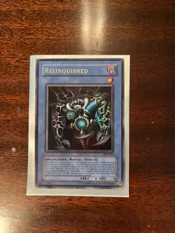 Yu-Gi-Oh! TCG Relinquished Pegasus SDP-001 Unlimited Ultra Rare NM - Image 1