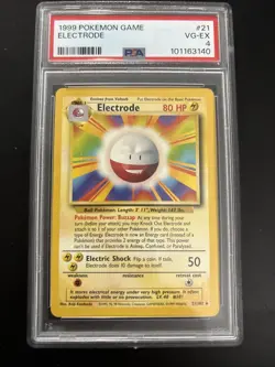 Pokemon TCG Electrode 1999 #21 - Image 1