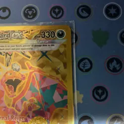 Charizard ex 228/197 Obsidian Flames Hyper Rare Gold Holo Pokemon TCG NM - Image 5