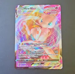 Pokemon Mew VMAX 114/264 SWSH08 Fusion Strike Holo Ultra Rare English - Image 1
