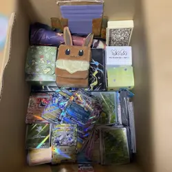 Pokemon Trading Card Collection Set with 3000 Cards Deck Parts and Accessories - Image 1