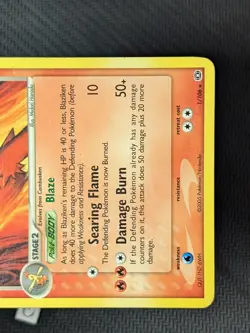 Blaziken 1/106 - ex Emerald Non-Holo Rare Pokemon TCG LP - Image 5