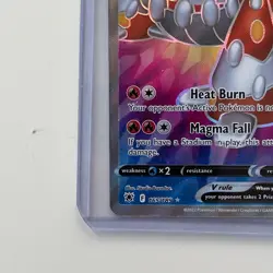 Heatran V (Full Art) 165/189 Swsh10: Astral Radiance Holo pokemon card - Image 4