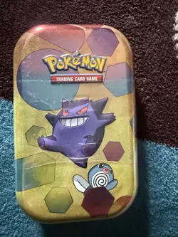 Pokemon TCG Scarlet & Violet 151 Mini Tin Gengar + Poliwag NEW SEALED - Image 1