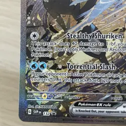 Pokemon TCG Greninja ex SVP132 Scarlet & Violet Black Star Promo Holo Card NM/M - Image 5