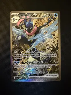 Pokemon TCG Greninja ex SVP132 - Scarlet & Violet Promo Black Star Promo NM - Image 1