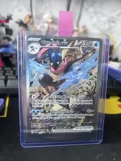 Pokemon TCG Greninja EX SVP132 Shrouded Fable Black Star Promo - Image 1