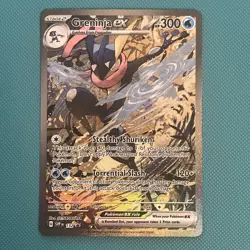 Pokemon TCG Scarlet & Violet Greninja Ex Black Star Promo SVP132 NM-Mint - Image 3