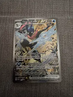 Pokemon TCG Greninja EX SVP132 Shrouded Fable Black Star Promo - Image 1