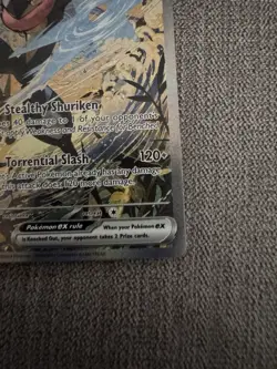 Pokemon TCG Greninja EX SVP132 Shrouded Fable Black Star Promo - Image 4
