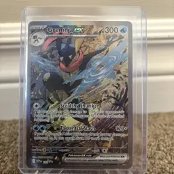Pokemon TCG Greninja EX Black Star Promo Shrouded Fable SVP132 - Image 2