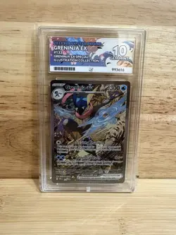 Pokemon TCG Greninja EX SVP132 Black Star Promo Card – ACE 10 Gem Mint - Image 1