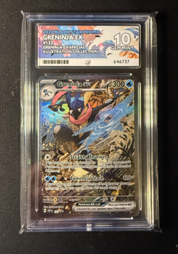Pokemon TCG Greninja EX SVP132 Black Star Promo – ACE 10 Gem Mint - Image 1