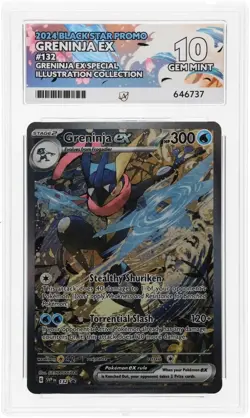 Pokemon TCG Greninja EX SVP132 Black Star Promo – ACE 10 Gem Mint - Image 3