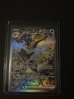 Pokemon TCG Greninja EX SVP132 Shrouded Fable Black Star Promo Card - Image 1