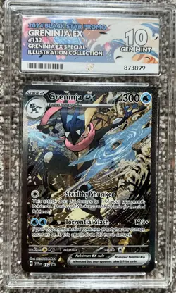 Pokemon TCG Greninja EX SVP132 Black Star Promo ACE 10 English - Image 1