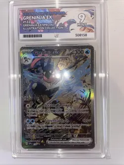 Pokemon TCG Greninja EX SVP132 Shrouded Fable Black Star Promo ACE 9 - Image 3