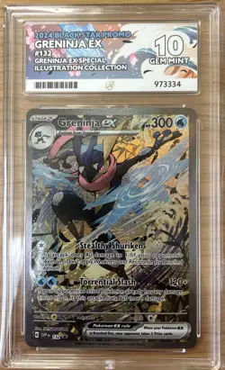 Pokemon TCG Greninja EX SVP132 Black Star Promo ACE 10 English - Image 1