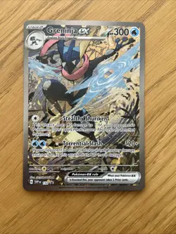 Pokemon TCG Greninja EX SVP132 Black Star Promo Near Mint - Image 1