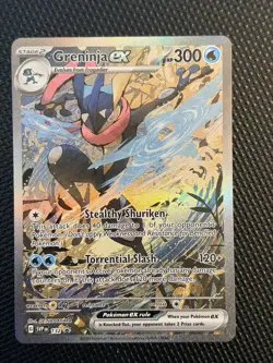 Pokemon TCG Greninja EX SVP132 Shrouded Fable Black Star Promo - Image 1