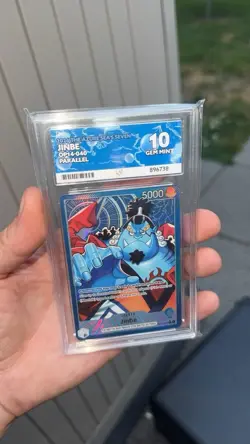 One Piece Jinbe OP14-040 ACE 10 Leader And OP06-020 Hody Jones ACE 10 Leader - Image 1