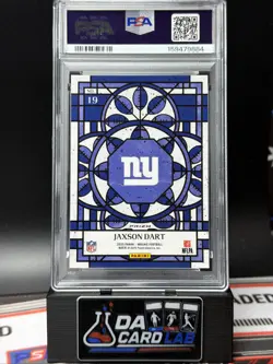 2025 Panini Mosaic - PSA 10 Stained Glass Jaxson Dart #19 (RC) Case Hit Giants - Image 2