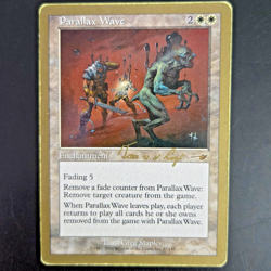 MTG Parallax Wave World Championship Decks Brussels White Enchantment Fading - Image 1