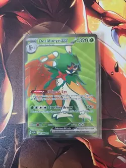 Pokemon TCG Decidueye 100/088 ex full art NM Perfect Order - Image 1