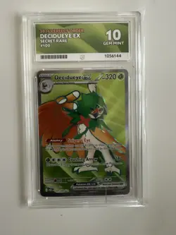 100/088 Decidueye Ex Secret Rare Pokemon TCG Perfect Order - Image 1