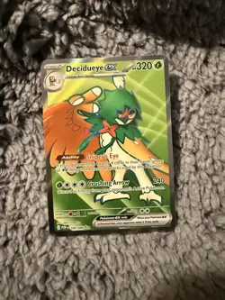Decidueye EX 100/088 Pokemon TCG Perfect Order Near mint - Image 1