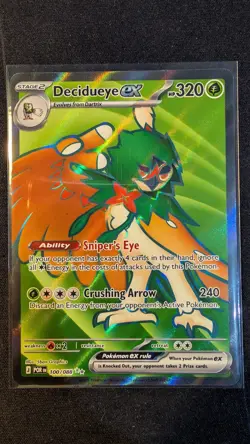 Decidueye ex 100/088 Ultra Rare Near Mint - Perfect Order | Pokemon TCG - Image 1