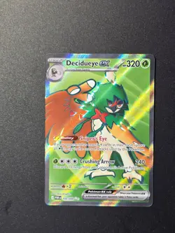 Decidueye EX - 100/088 - Full Art - Perfect Order - Pokemon TCG - NM/M - Image 1