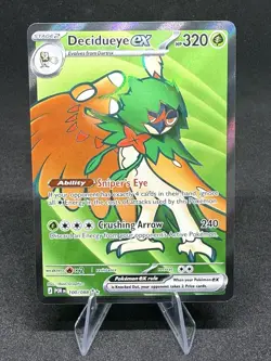 Decidueye EX 100/088 Full Art Ultra Rare Perfect Order Pokemon TCG - Image 1