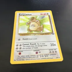 Pokemon TCG Kangaskhan Jungle Holo Card 5/64 Unlimited Rare, LP Condition - Image 2