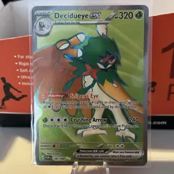 Pokemon TCG Decidueye EX 100/088 Perfect Order NM - Image 1