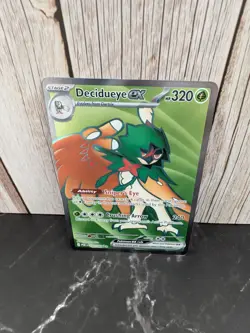 Pokemon TCG Decidueye EX 100/088 Perfect Order Ultra Rare Full Art - Image 1