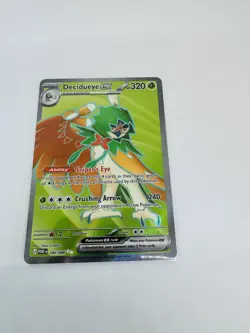 Pokemon TCG PERFECT ORDER Decidueye ex 100/088 Ultra Rare Full Art Holo ENG - Image 1
