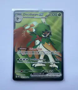 Pokemon TCG Decidueye ex 100/088 Perfect Order Full Art Holo Ultra Rare 320 - Image 1