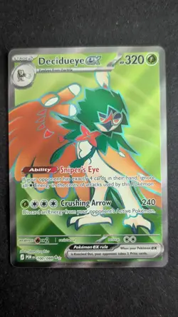 Decidueye EX 100/088 - Full Art - Perfect Order - Pokemon TCG - English - Image 1