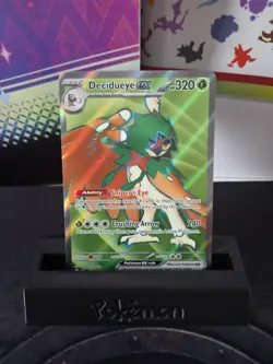 Pokemon TCG Decidueye EX 100/088 Perfect Order English - Image 2